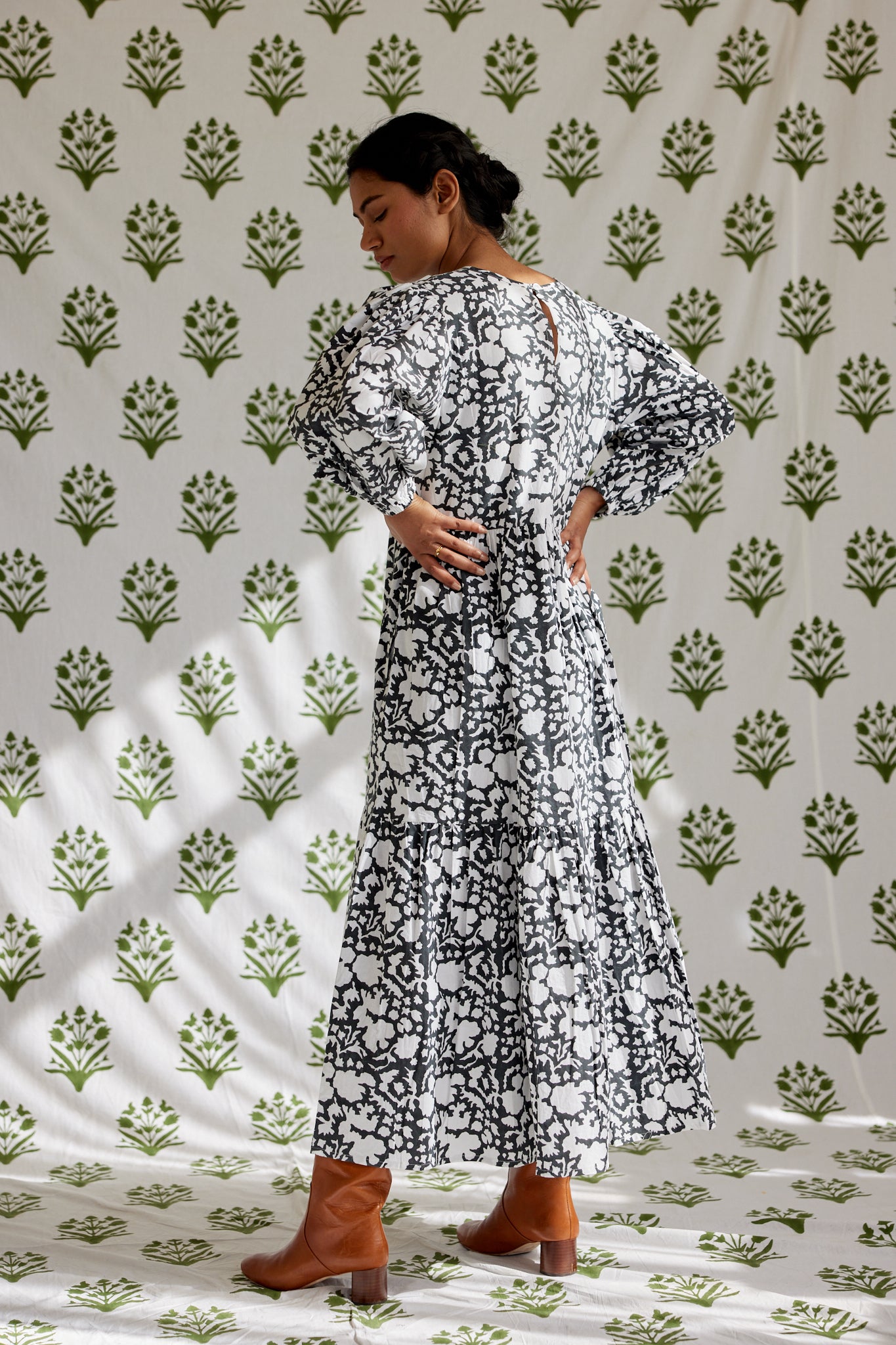 Orti Dress in Midnight