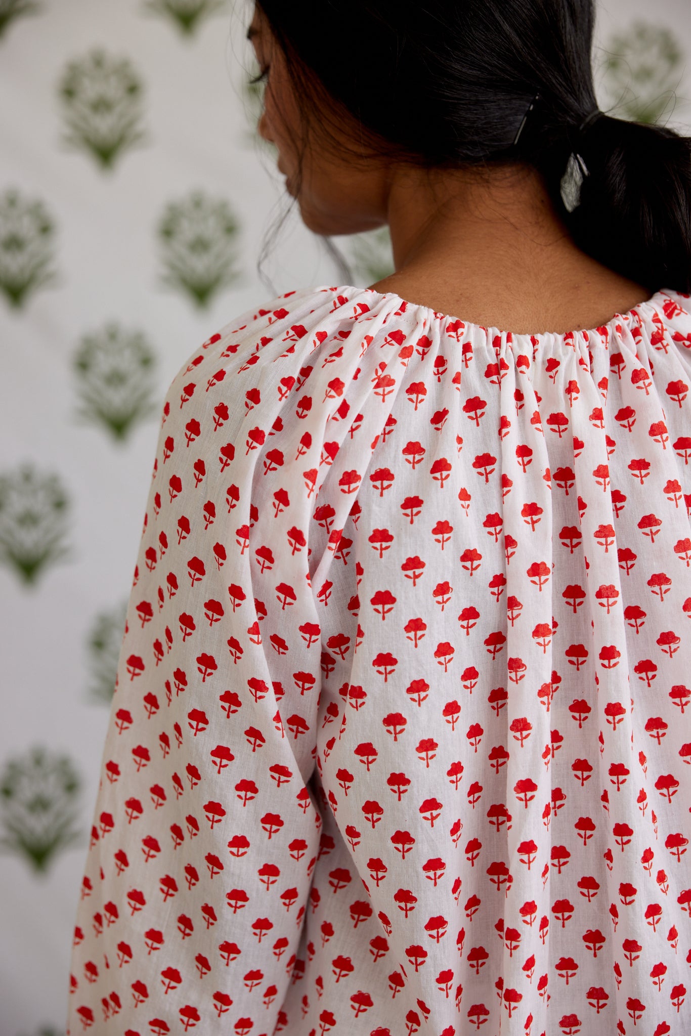 Ida Top in Cherry Red