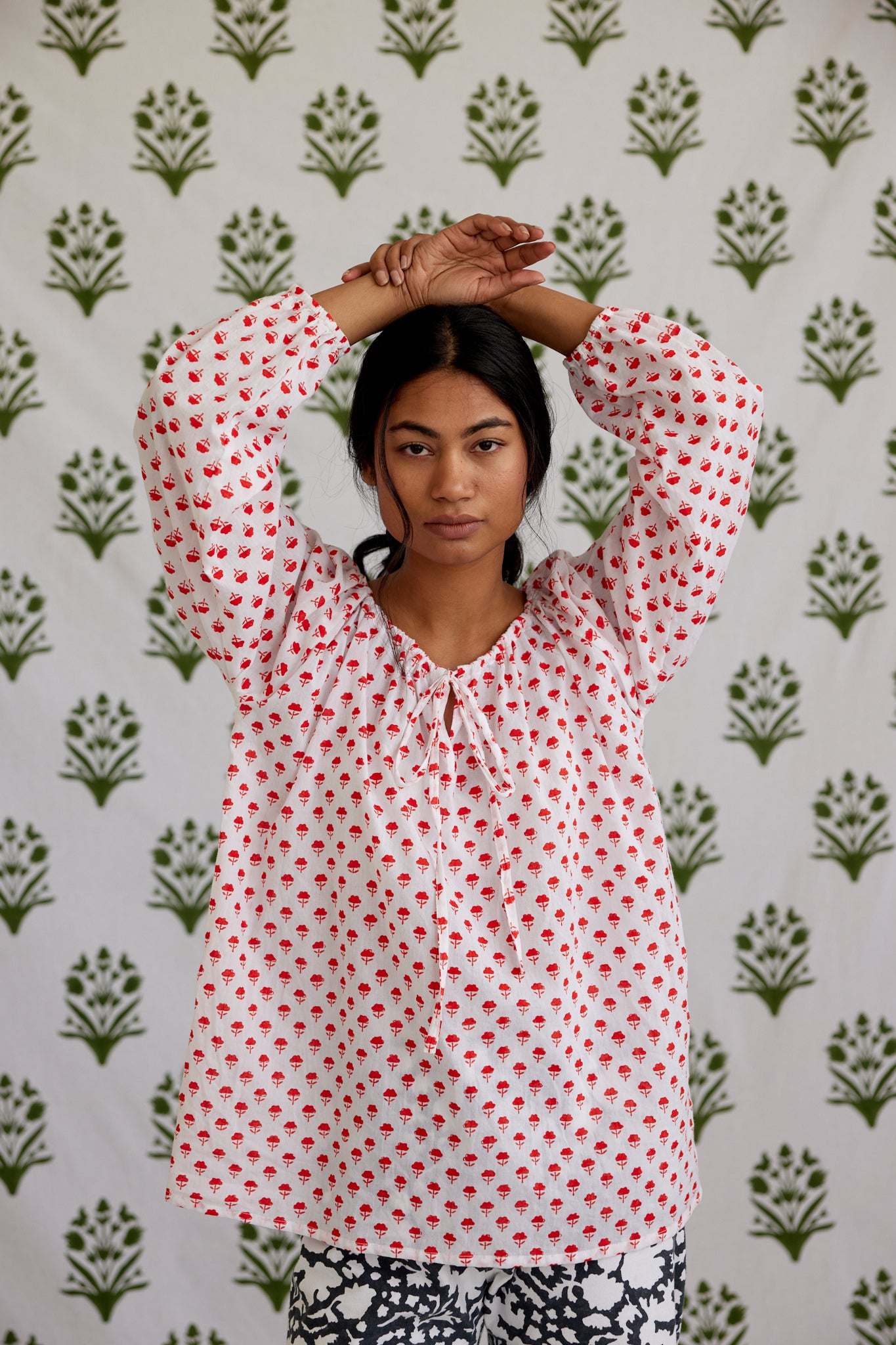 Ida Top in Cherry Red