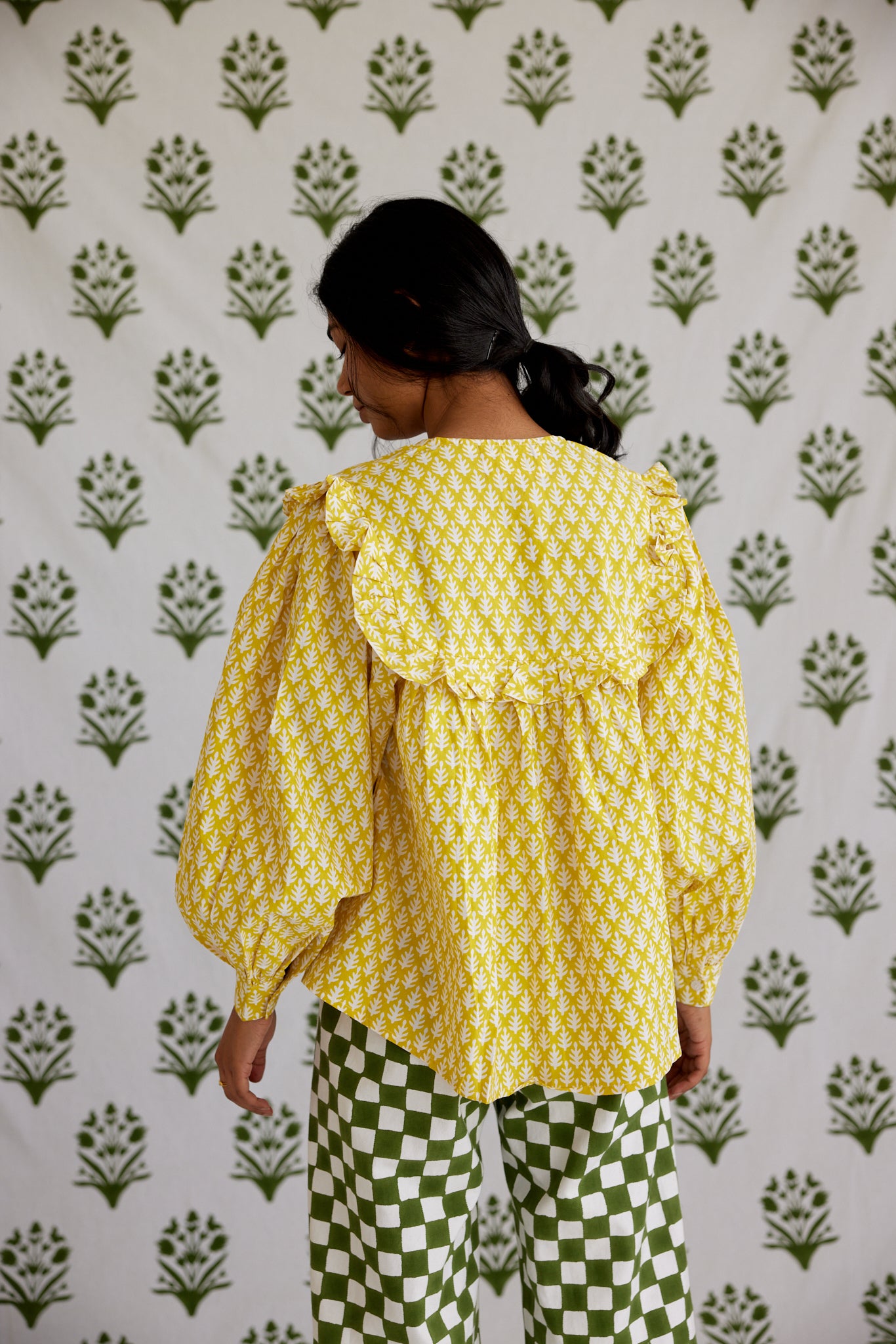 Clover Top in Cornfield Yellow