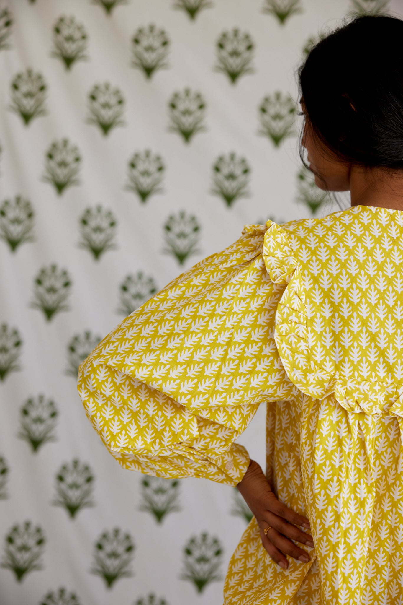 Clover Top in Cornfield Yellow
