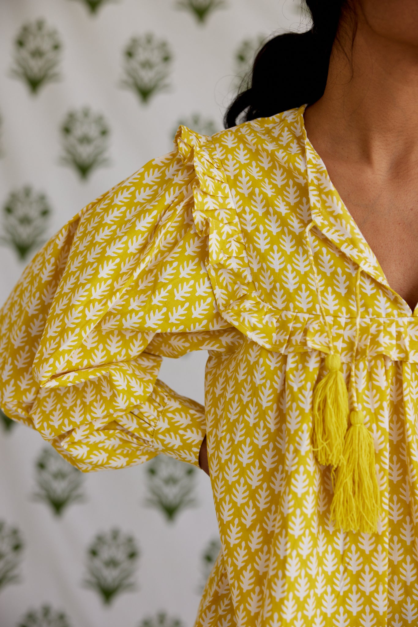 Clover Top in Cornfield Yellow