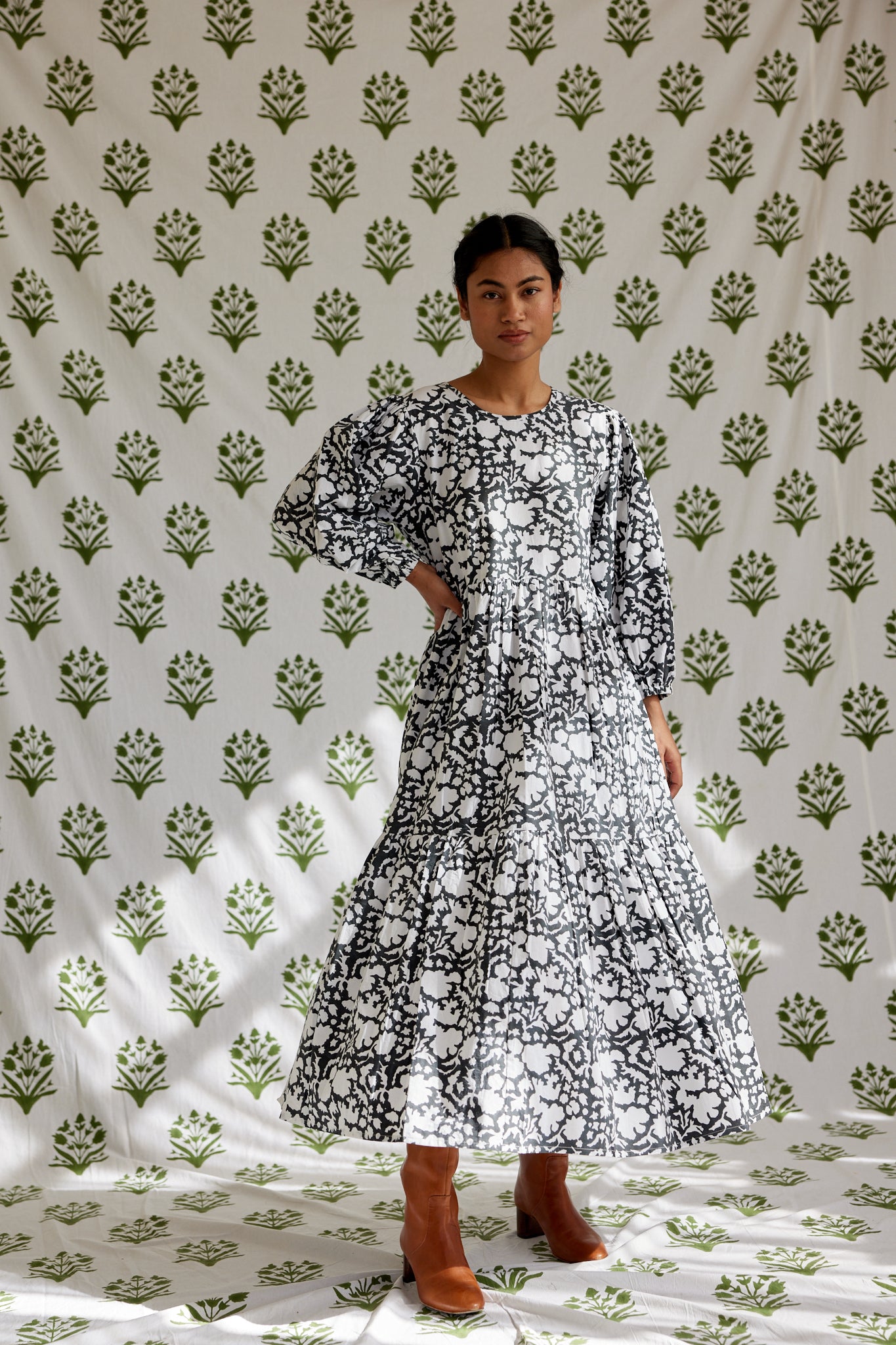 Orti Dress in Midnight