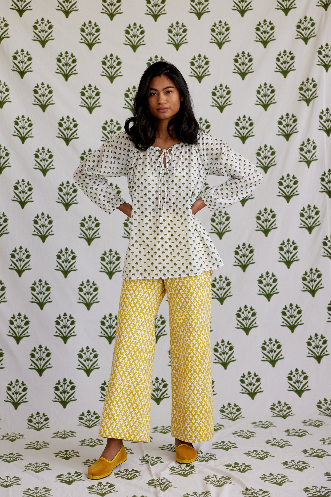 Ida Top in Moss