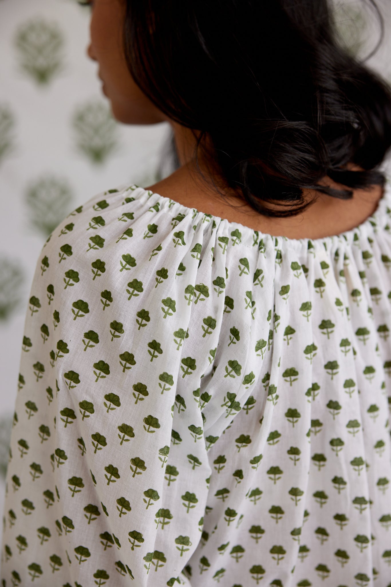 Ida Top in Moss