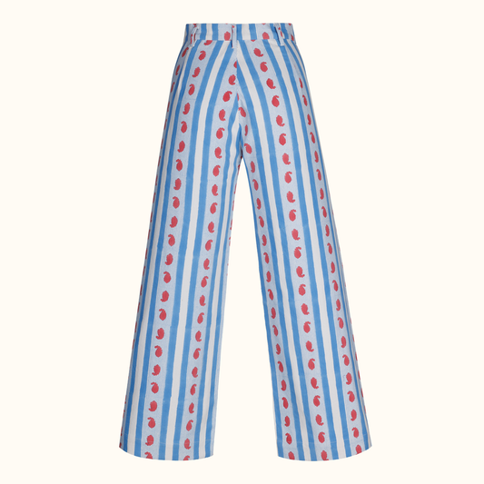 Disco Pants in Ribbon Print