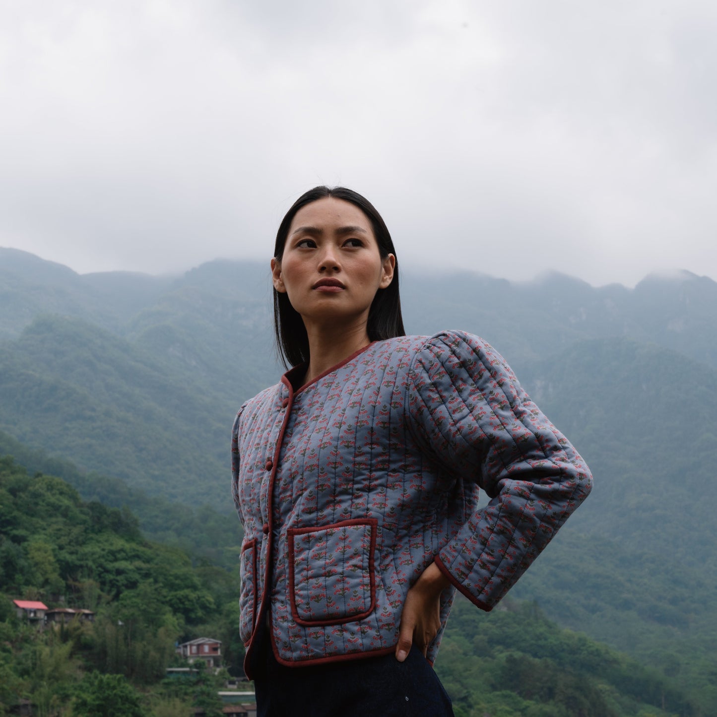 Este Jacket in Winter Berry
