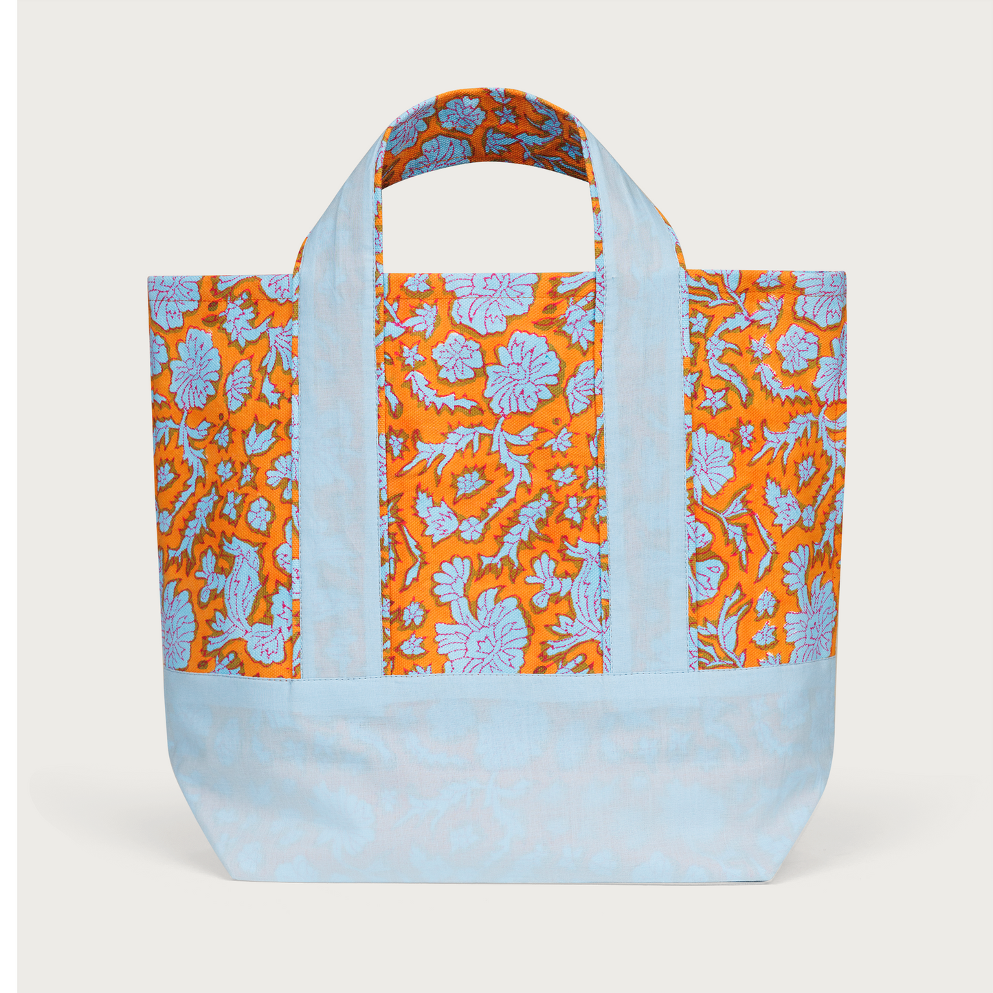 Maine Large Tote in Nila Print