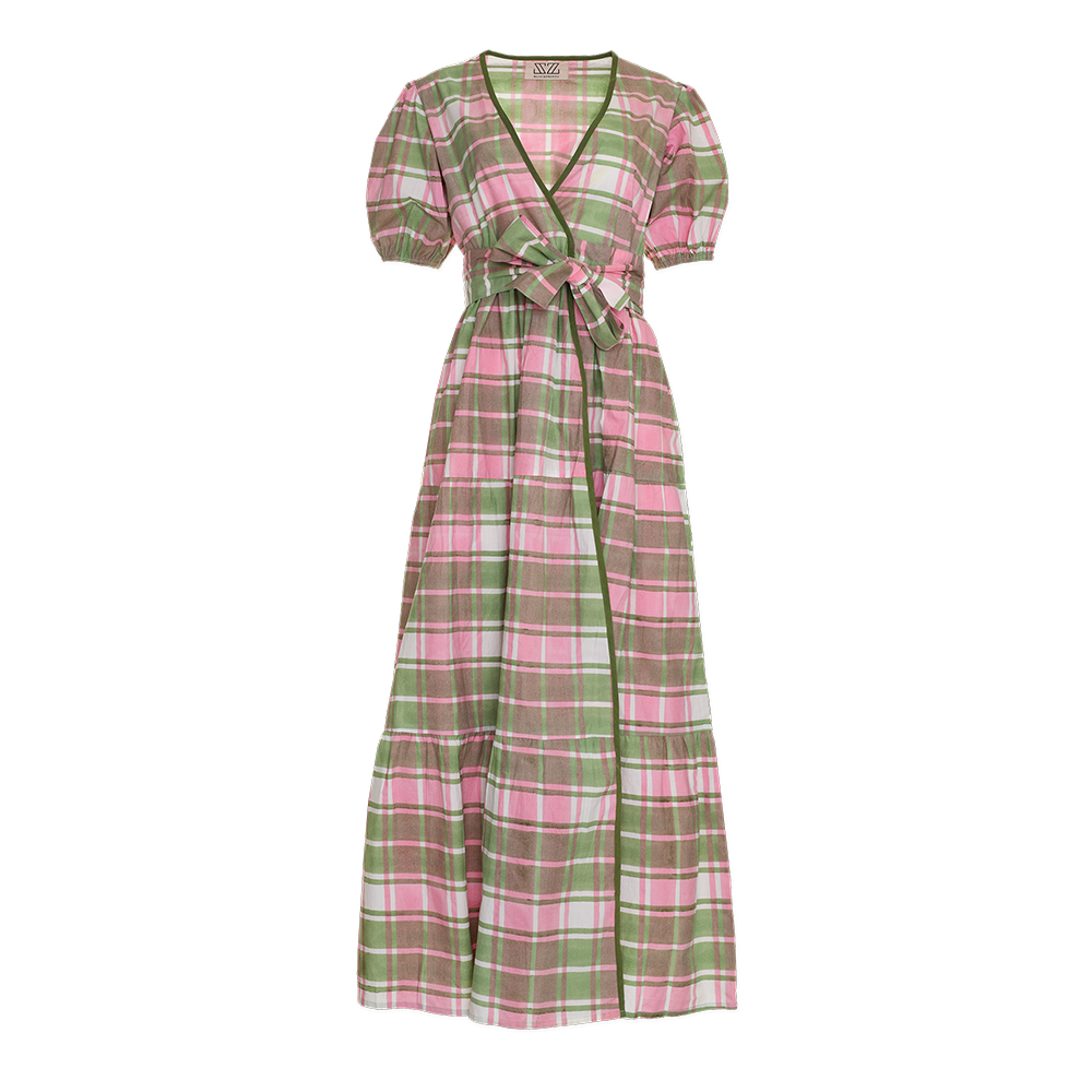 Final Sale: Emily Dress in Tartan Print