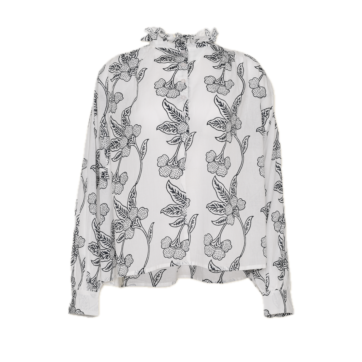 Final Sale: Kali Top in Orchid Print