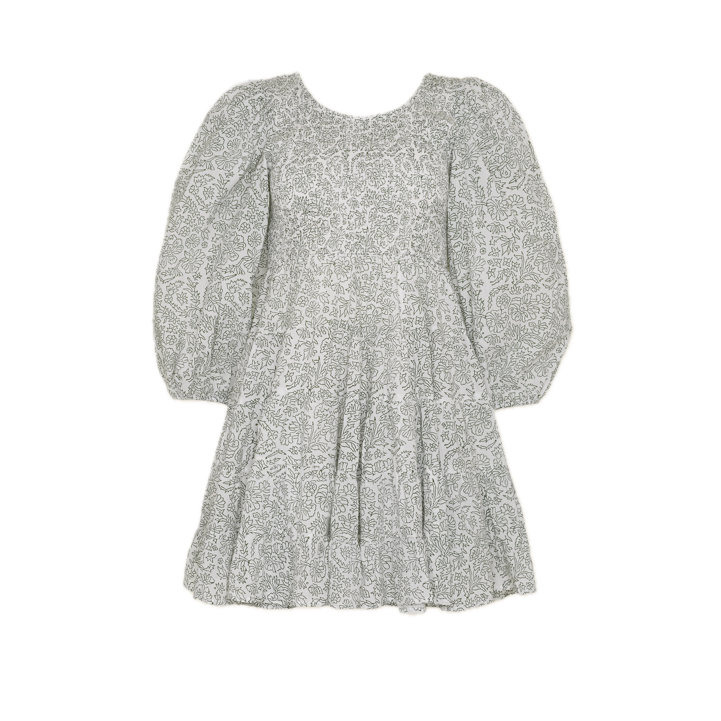 Violette Dress in in Essa Outline Print