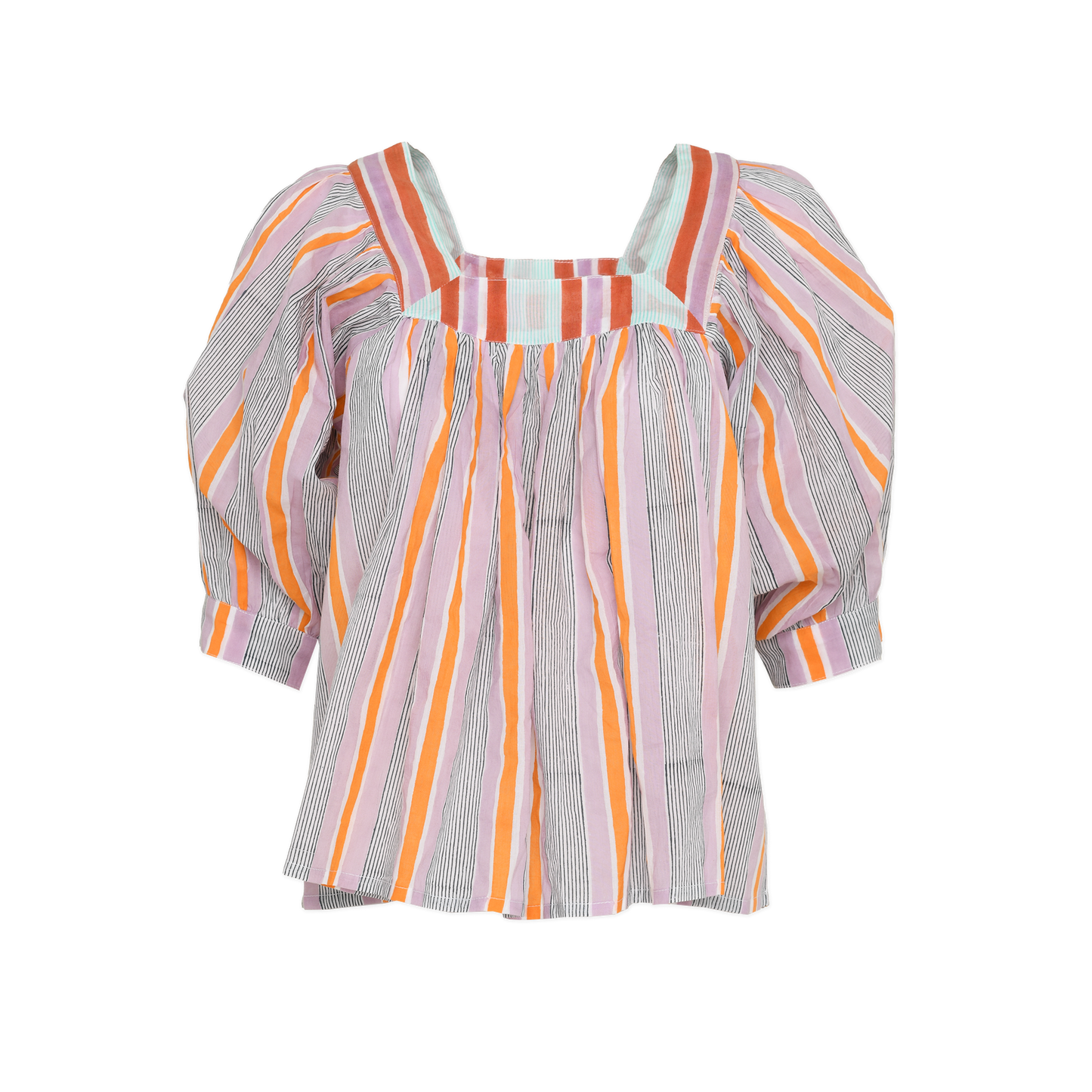 Final Sale: Viti Top in Seaside Stripes