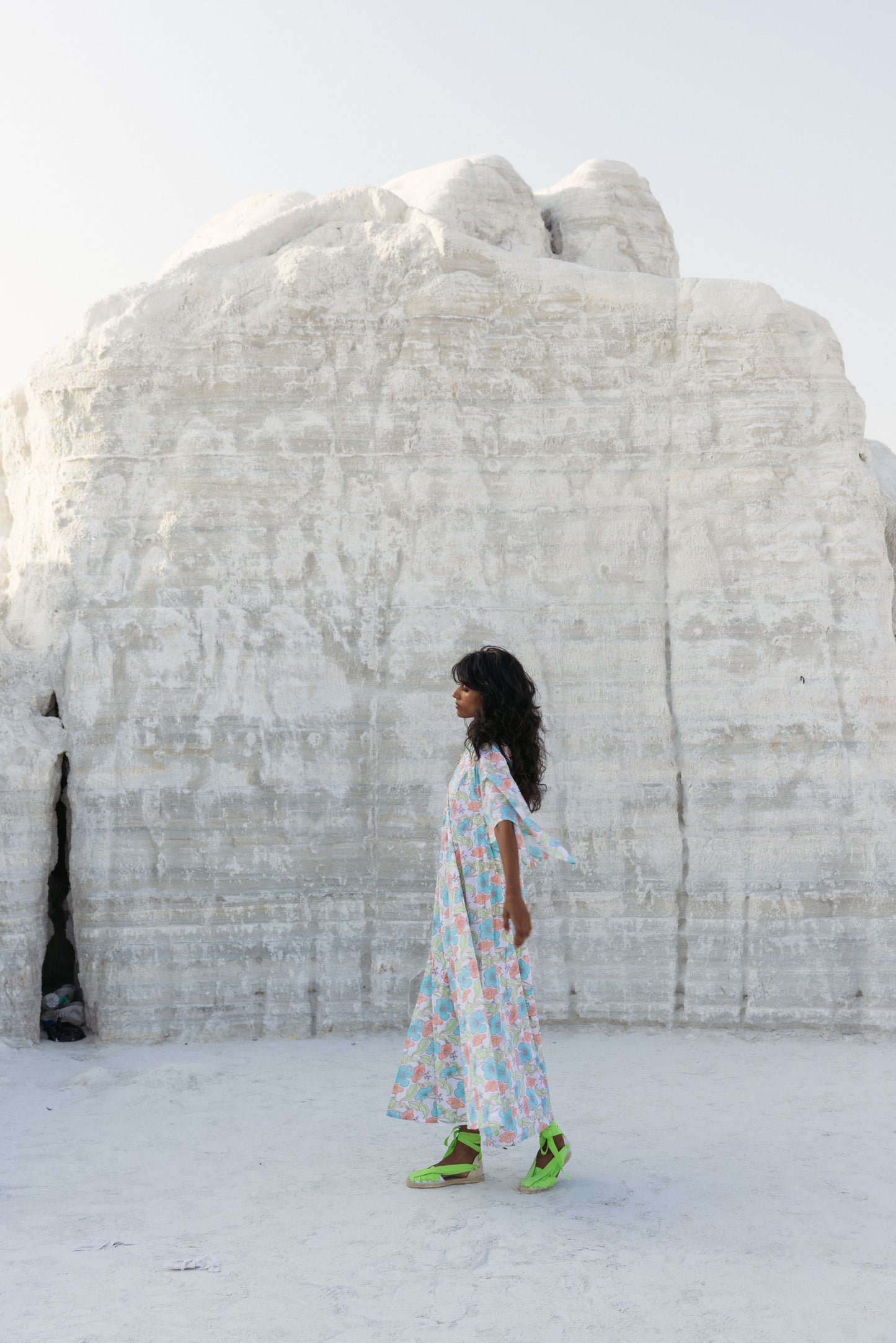 Final Sale: Artemisia Dress in Flower Power Print