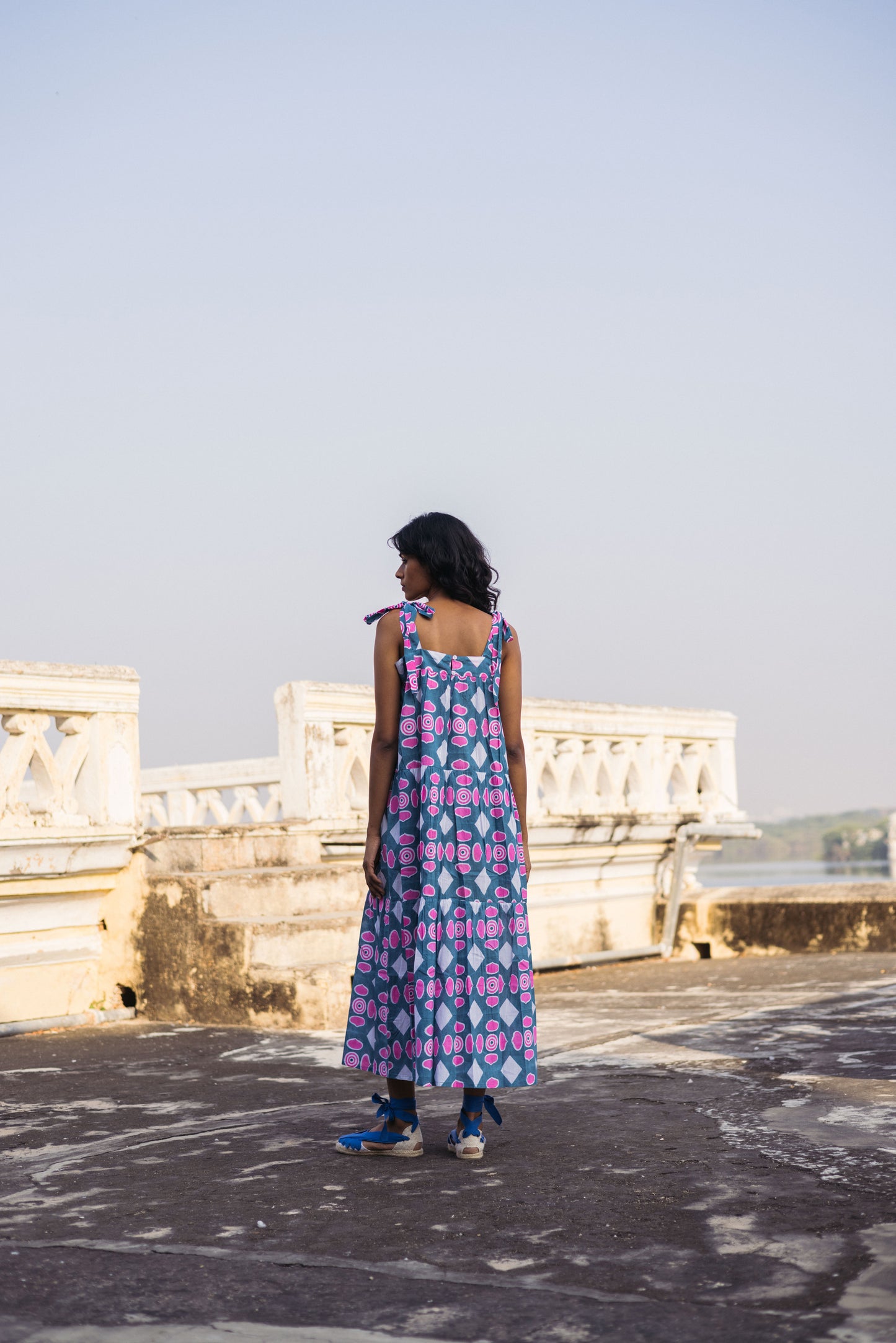 Final Sale: Winslow Dress in Button Print