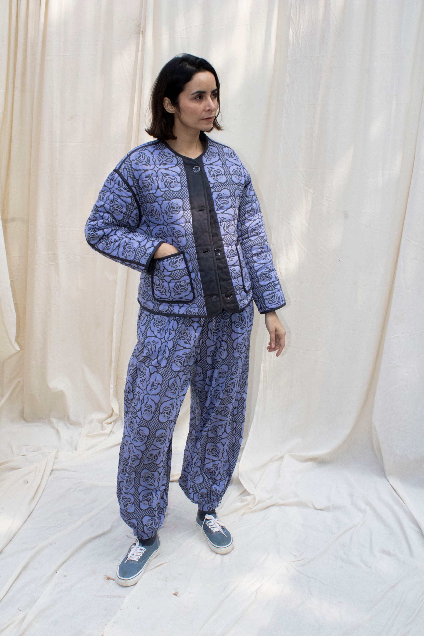 Lazlo Jacket in Rose & Roll