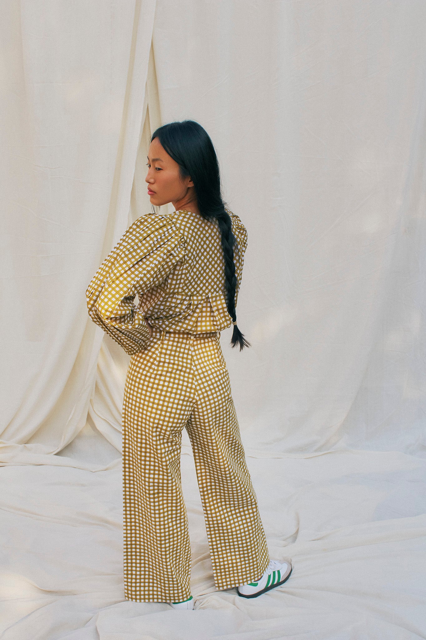 Disco Pants in Camel