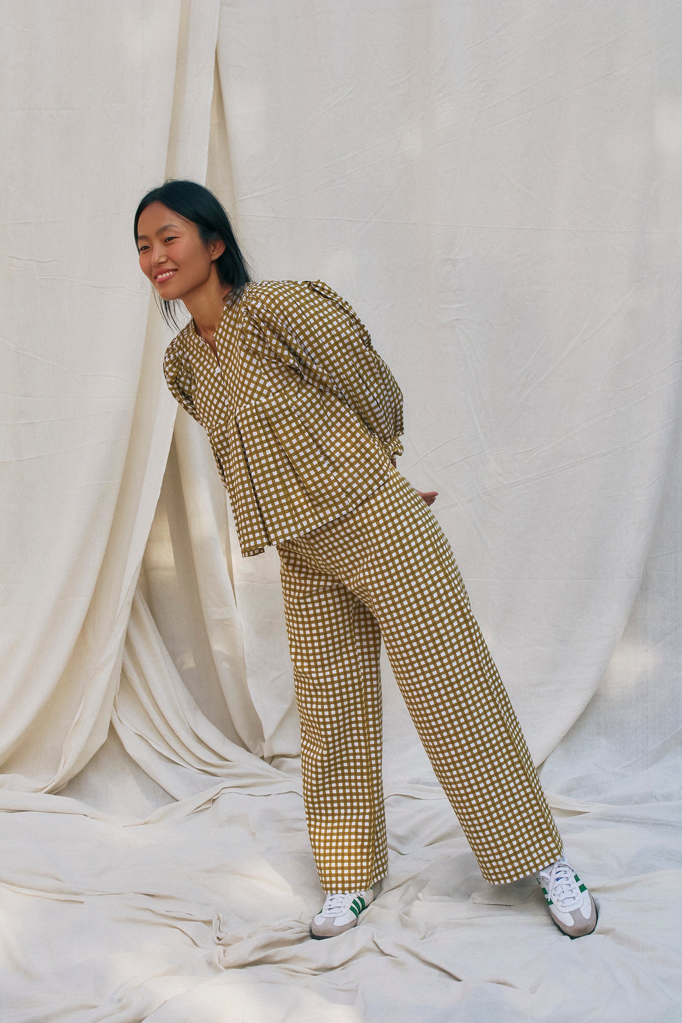 Disco Pants in Camel