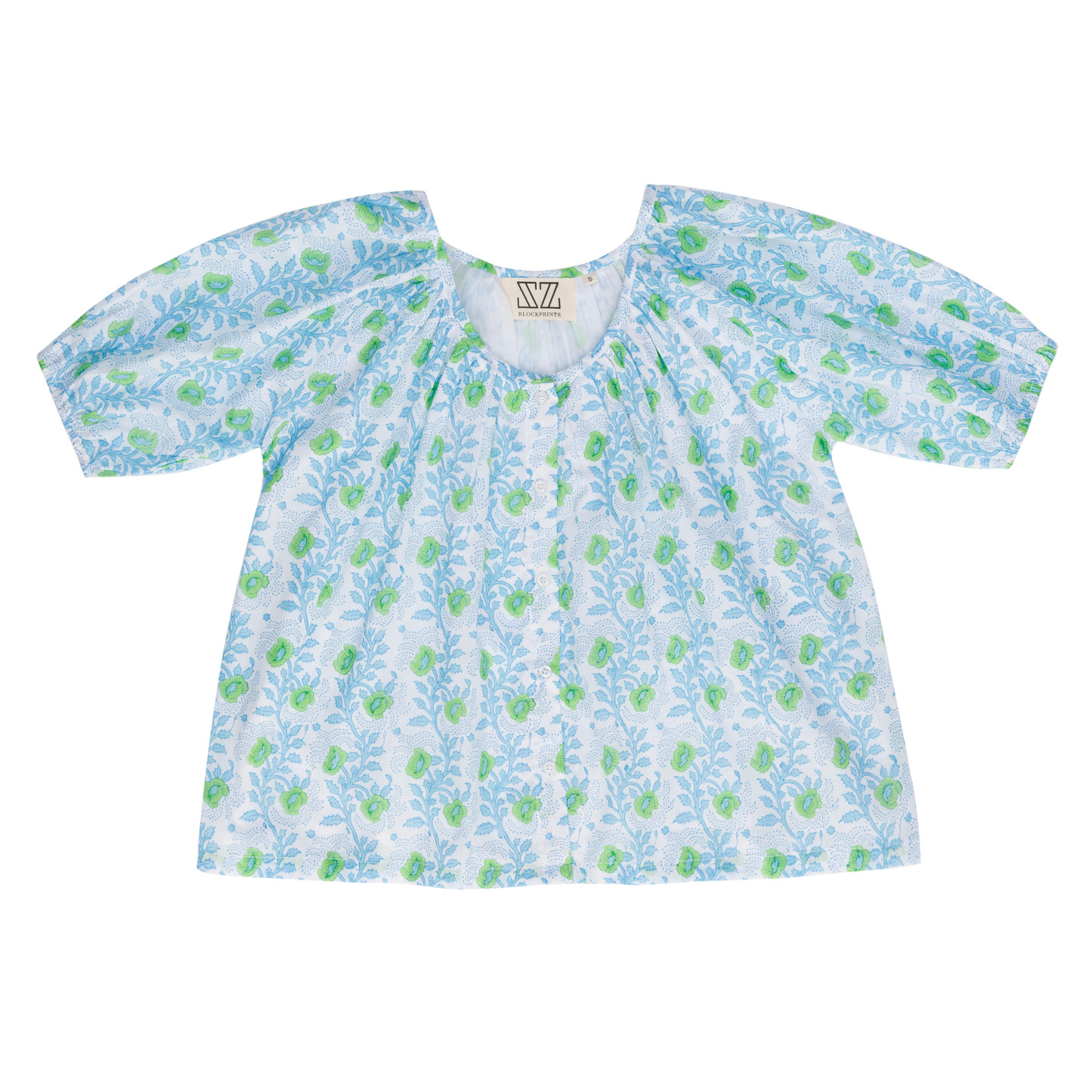 Leila Top in Essa Print