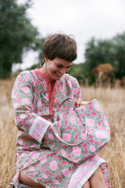 Final Sale: Lisbon Tote in Lisbon Print