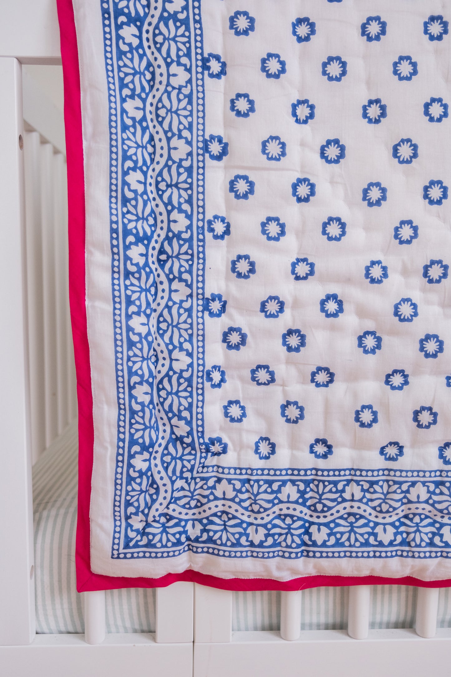 Baby Blanket in Daffodil Print