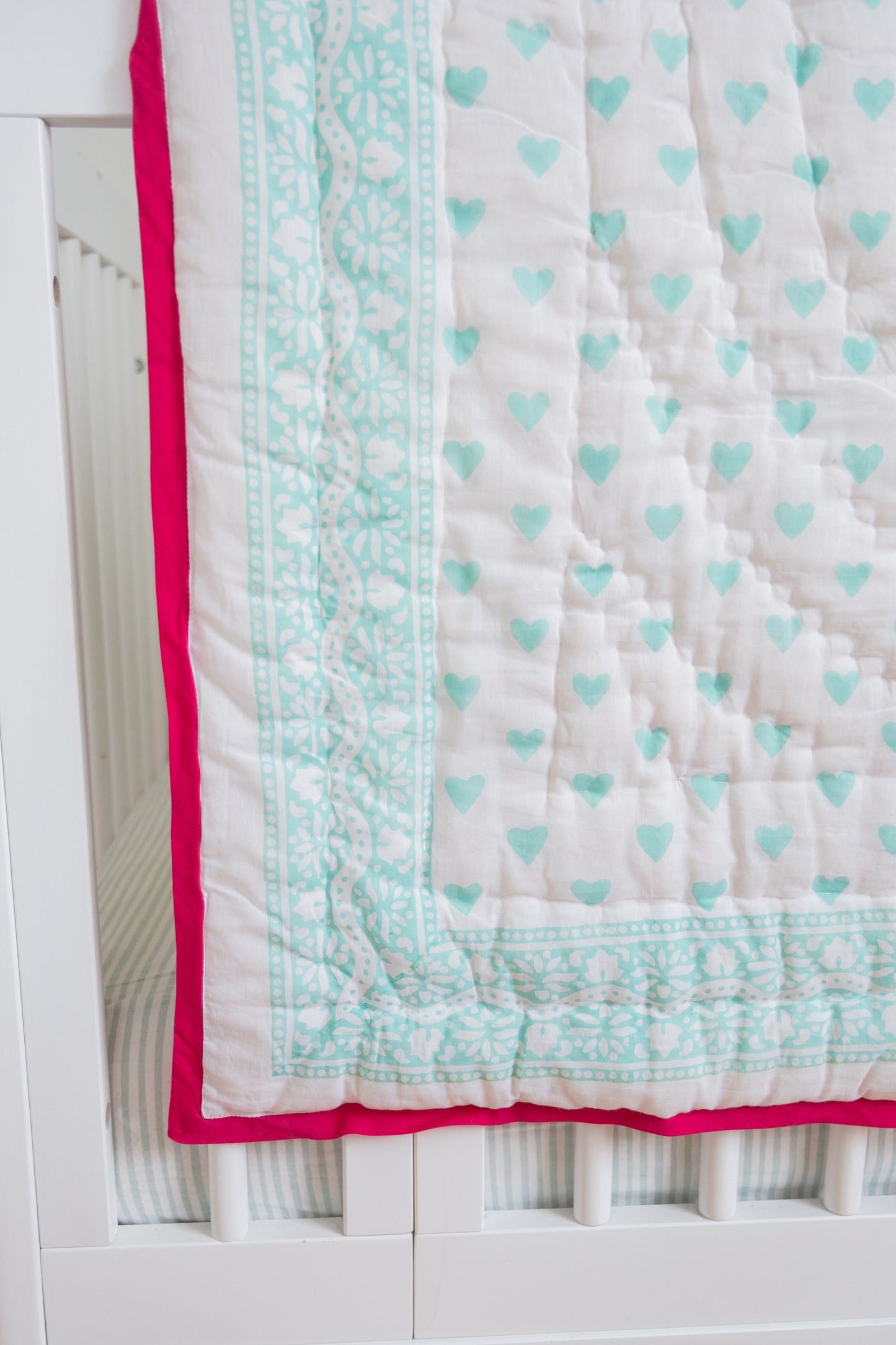 Baby Blanket in Flower Power Print