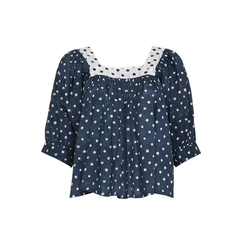 Final Sale: Viti Top in Polka Dots