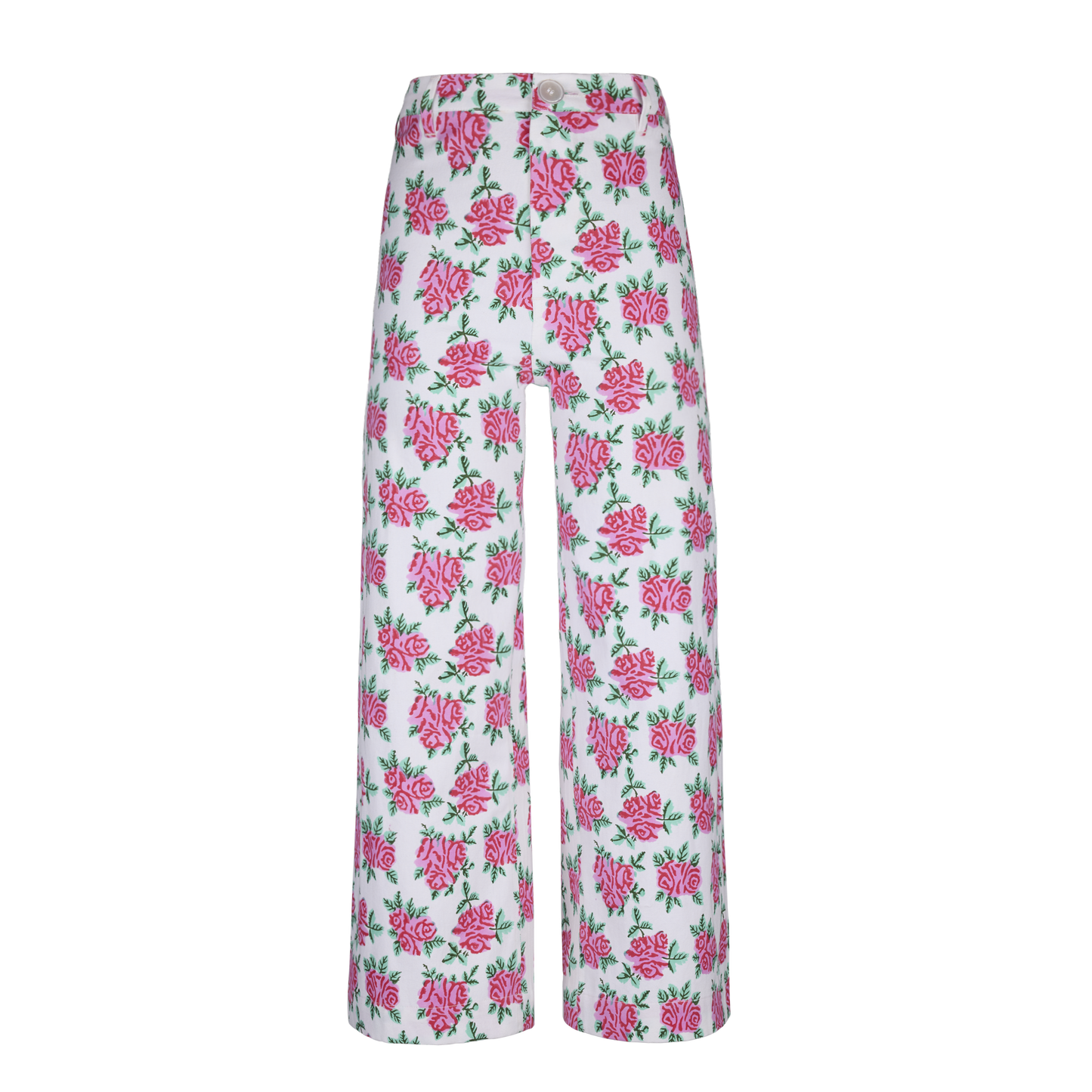 Disco Pants in English Rose Print