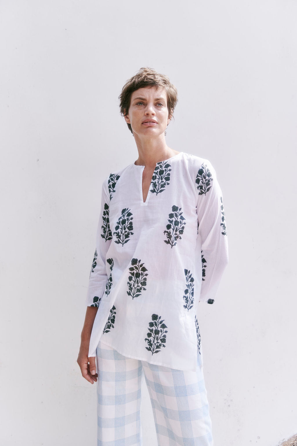 Final Sale: Primavera Tunic in Aneeza Print