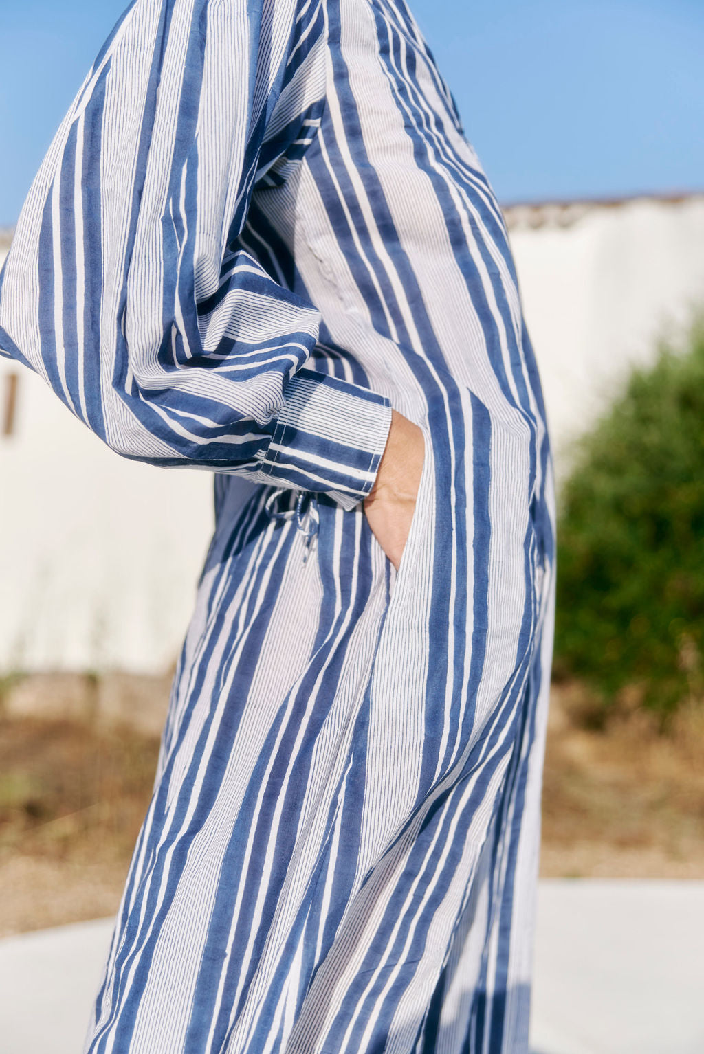 Final Sale: Leo Dress in Seaside Stripes