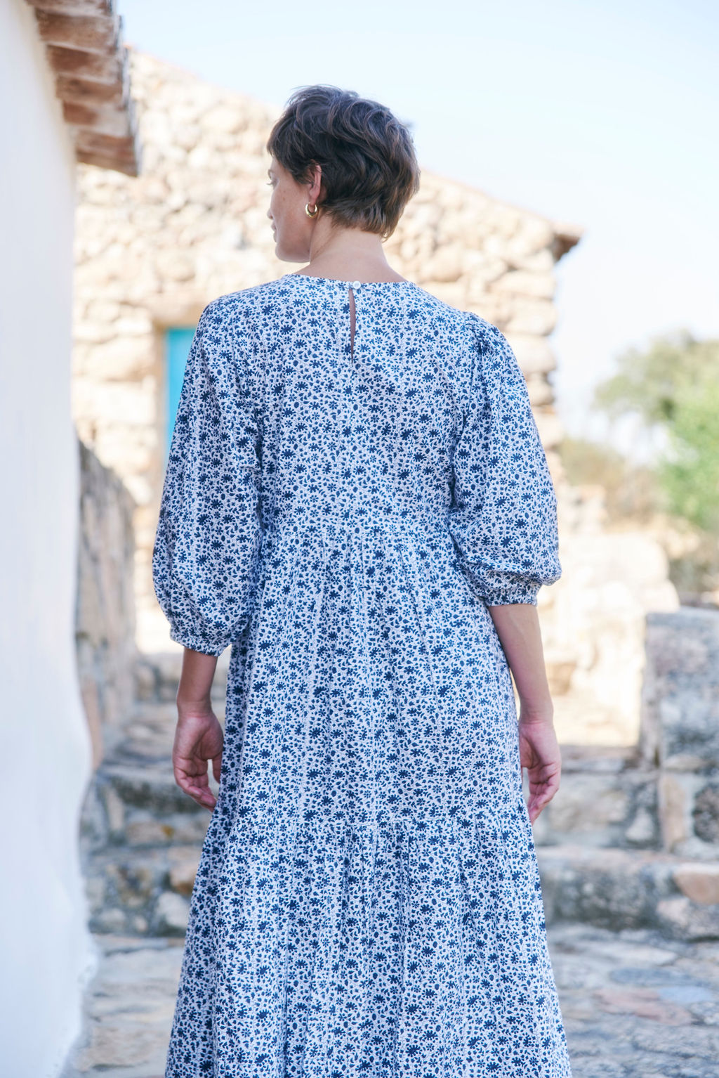 Final Sale: Orti Dress in Ditsy Print