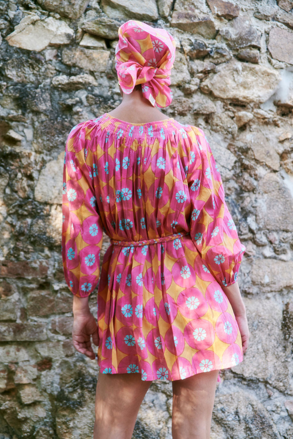 Final Sale: Ruby Dress in Starburst Print