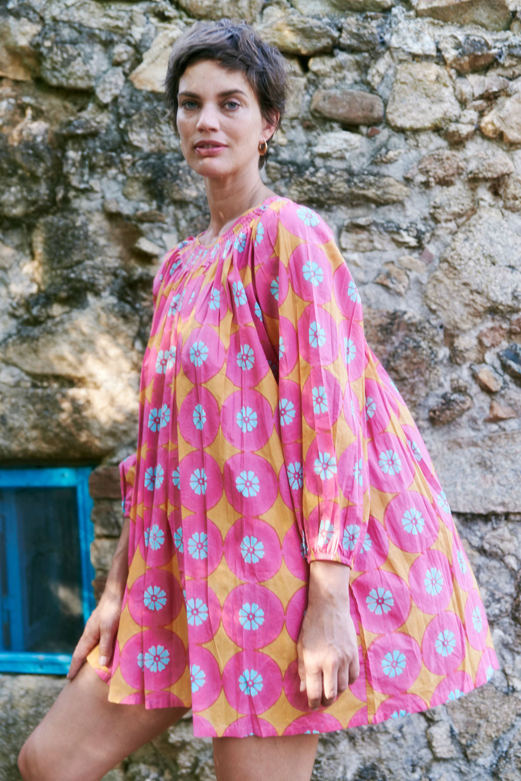 Final Sale: Ruby Dress in Starburst Print