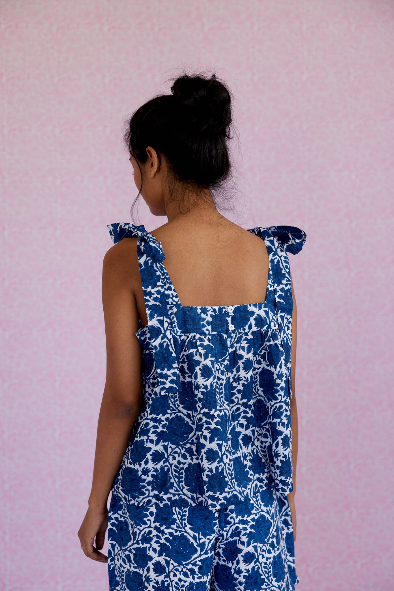 Final Sale: Emma Tank Top in Indigo