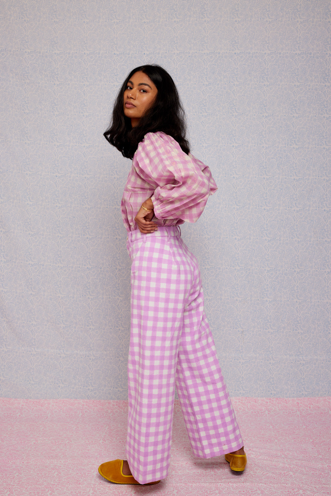 Final Sale: Disco Pants in Violet