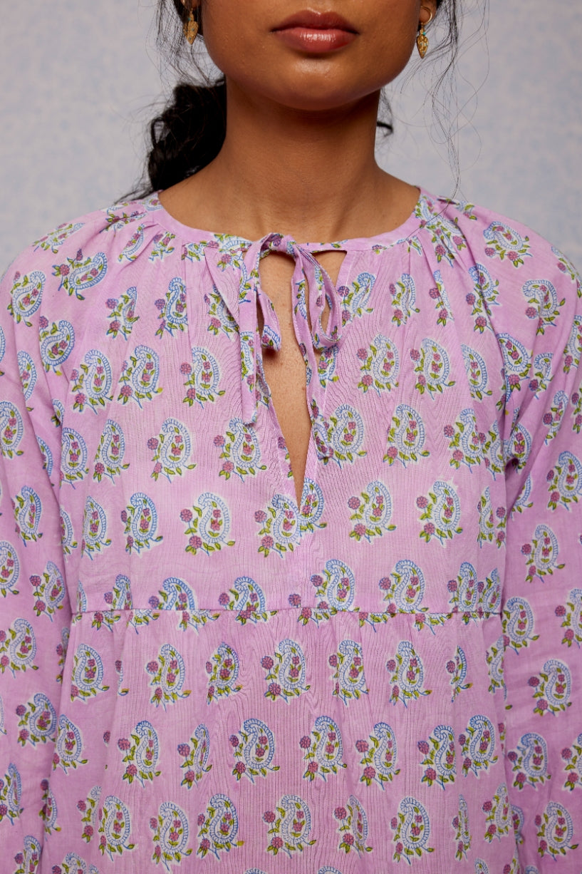 Final Sale: Priya Dress in Violet