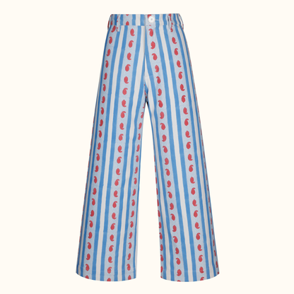 Disco Pants in Ribbon Print