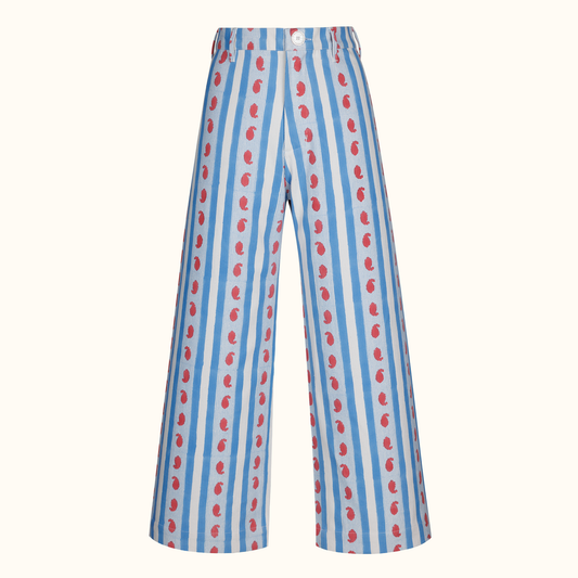 Disco Pants in Ribbon Print