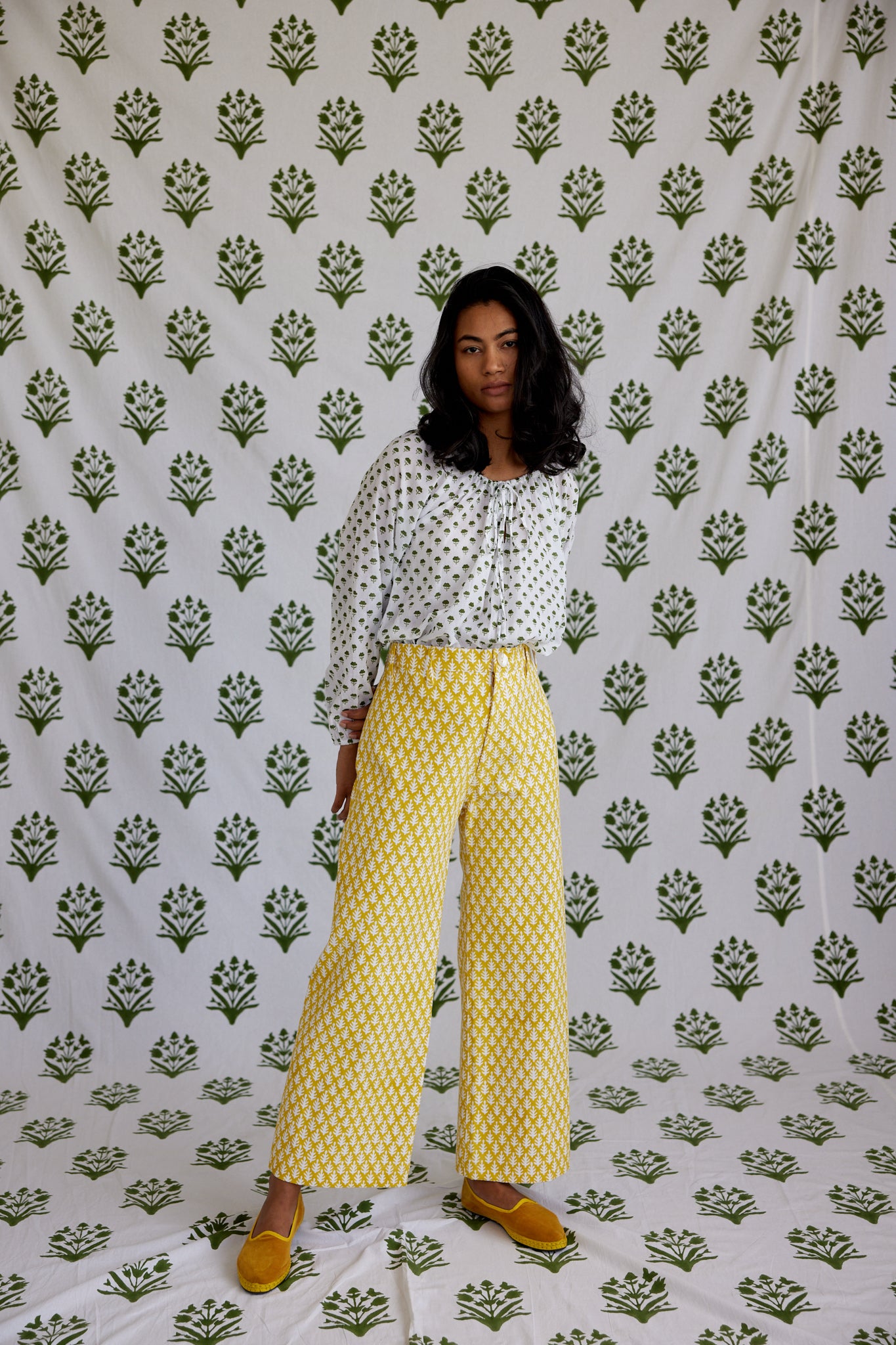 Disco Pants in Cornfield Yellow