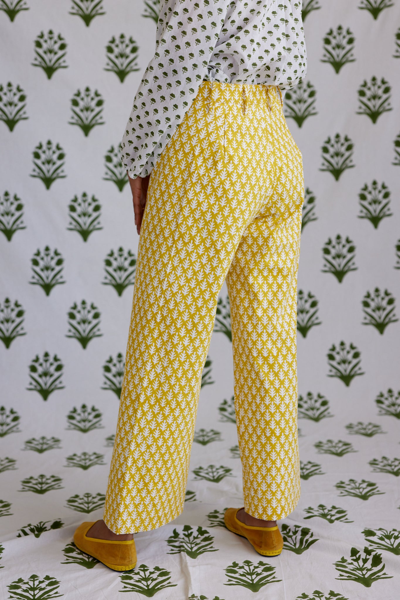 Disco Pants in Cornfield Yellow
