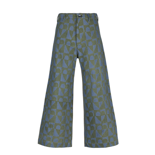 Disco Pant in Heart Cookie