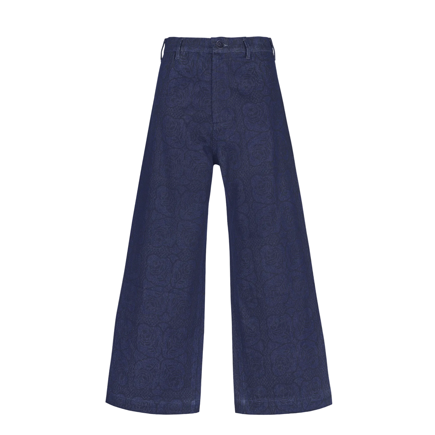 Denim Disco Pant in Rose & Roll