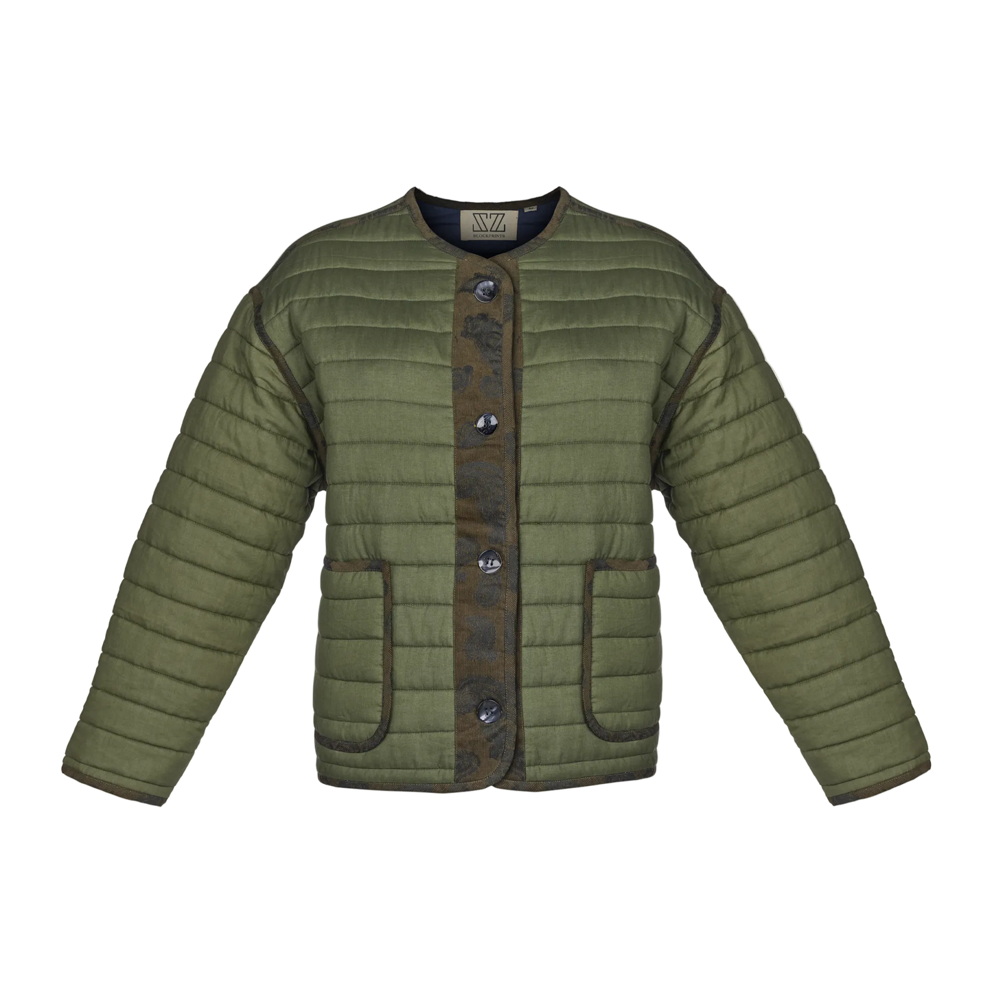 Lazlo Jacket in Paisley Pipings