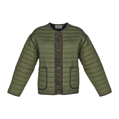 Lazlo Jacket in Paisley Pipings