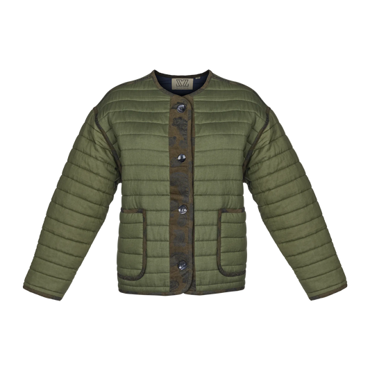 Lazlo Jacket in Paisley Pipings