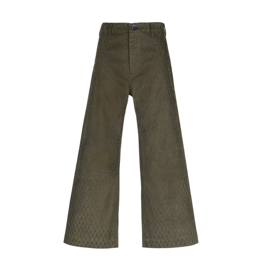 Corduroy Disco Pant in Patti Print