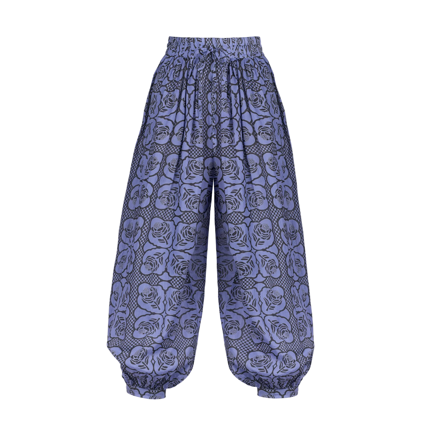 Balloon Trousers in Rose & Roll