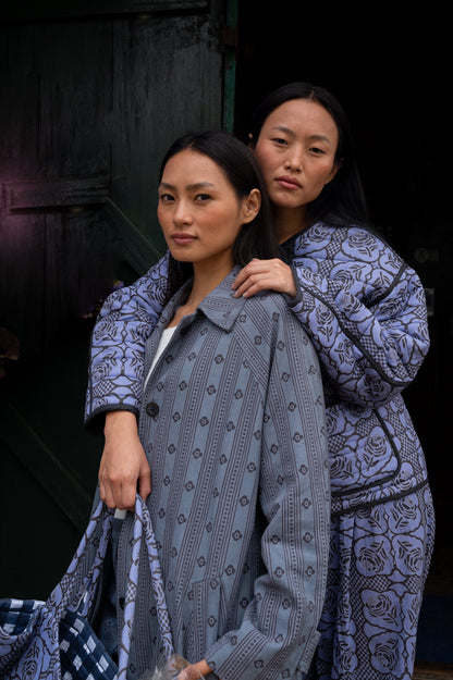 Marlo Jacket in Flower Runway