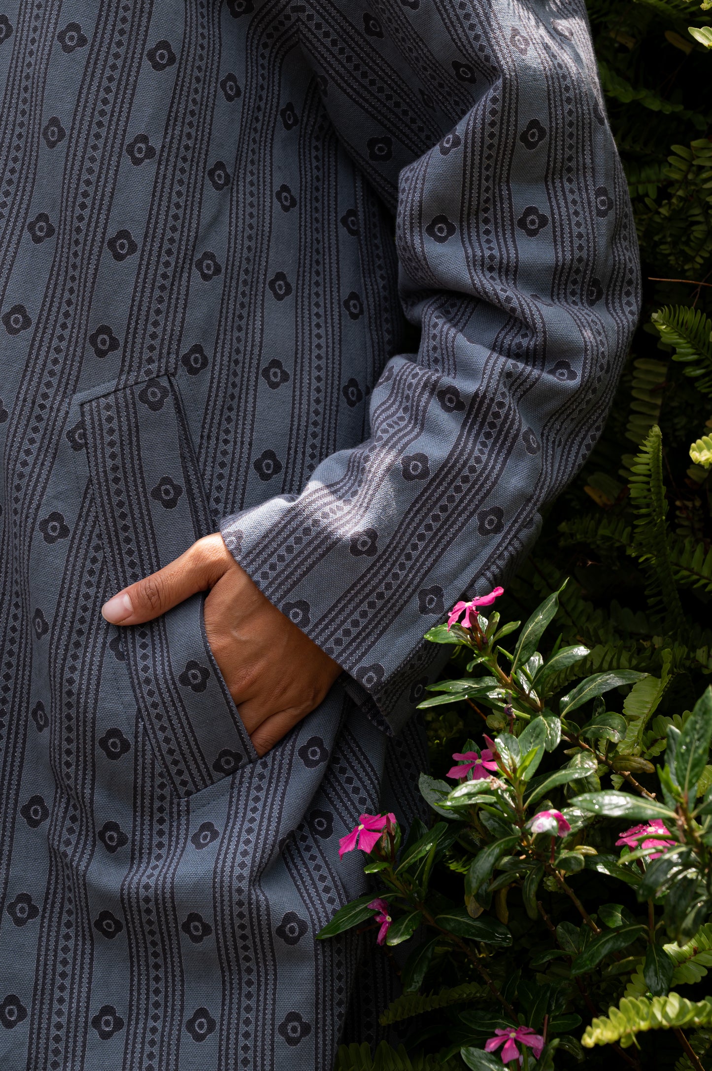 Marlo Jacket in Flower Runway