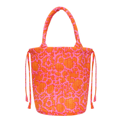 Bucket Bag in Nila Print