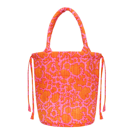 Bucket Bag in Nila Print
